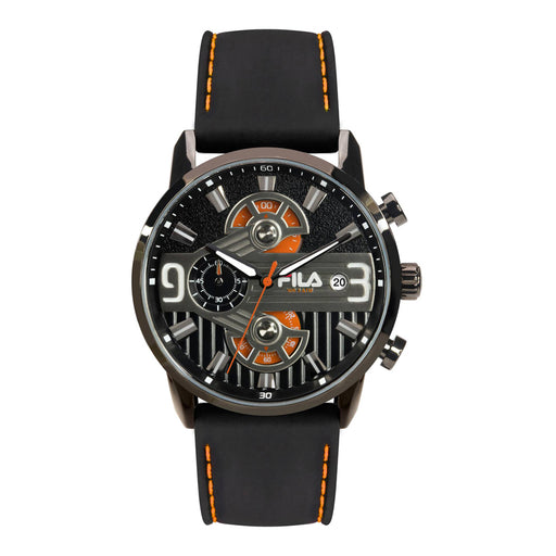 Fila Gamma Style 38-175-003 Ανδρικό ρολόι Online σε Προσφορά Outlet Καταστήματος με μεγάλη έκπτωση και στην καλύτερη τιμή Chronograph