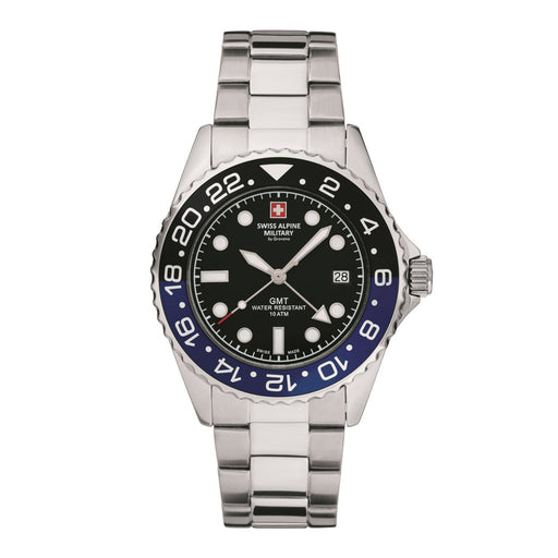 Swiss Alpine Military GMT 7052.1132SAM Ανδρικό ρολόι Online σε Προσφορά Outlet Καταστήματος με μεγάλη έκπτωση και στην καλύτερη τιμή