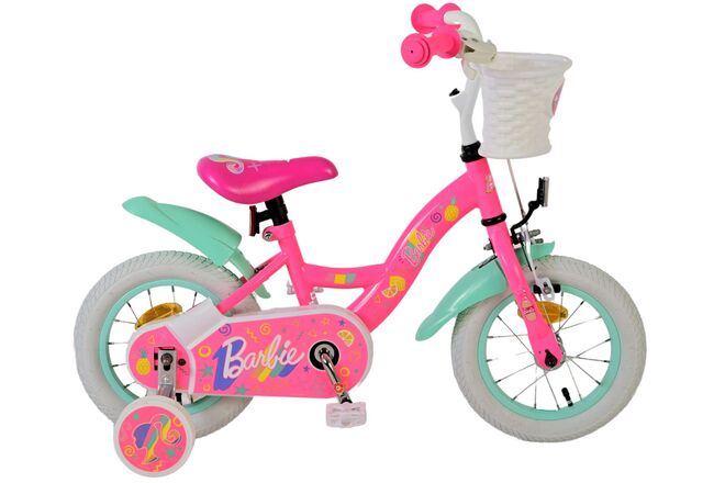 Barbie Children's Bicycle - Girls - 12 inch - Pink