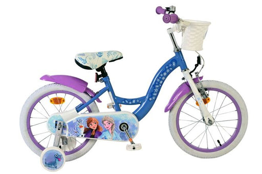 Disney Frozen 2 Children's Bicycle - Girls - 16 inch - Blue/Purple