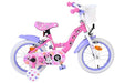Disney Minnie Children's Bicycle - Girls - 14 inch - Pink - Two hand brakes