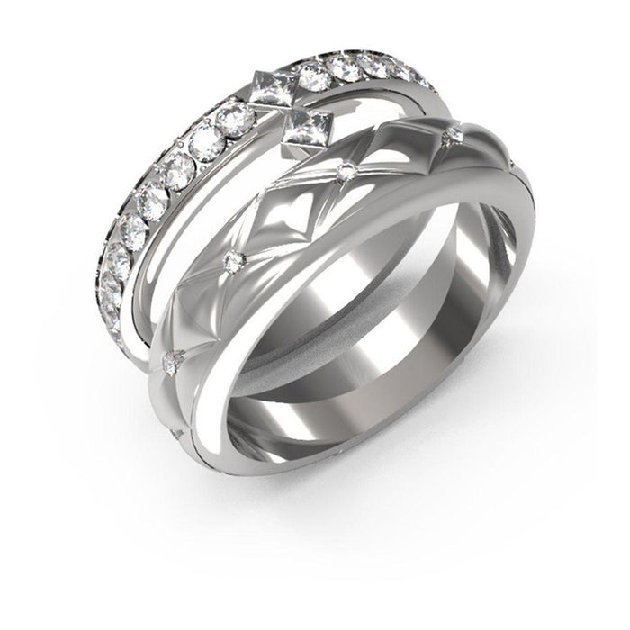 Guess Γυναικείο Δαχτυλίδι Online σε Προσφορά Outlet Καταστήματος με μεγάλη έκπτωση και στην καλύτερη τιμή JUBR04586JWRH52