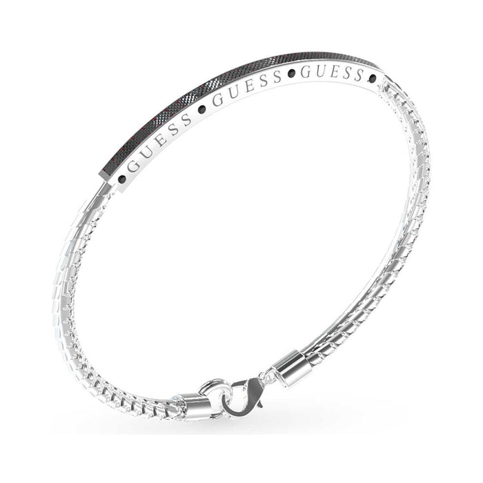 Guess Mens Bracelet JUXB03213JWSTBKS
