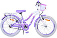 Volare Lovely Children's Bicycle - Girls - 20 inch - Purple - Two hand brakes