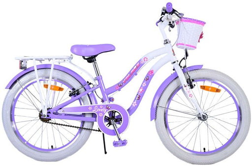 Volare Lovely Children's Bicycle - Girls - 20 inch - Purple - Two hand brakes