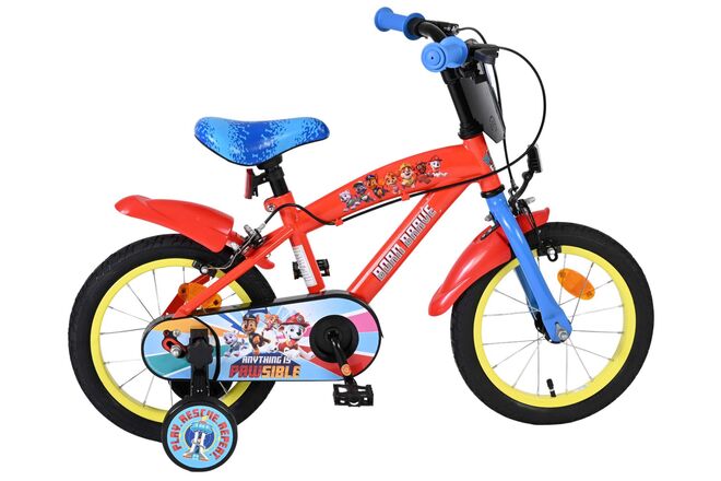 Paw Patrol Children's Bicycle - Boys - 14 inch - Two hand brakes