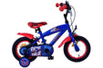 Sonic Prime Children's Bicycle - Boys - 12 inch - Blue Red - Two hand brakes