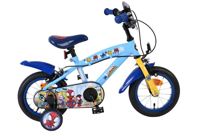 Spidey Children's Bicycle - Boys - 12 inch - Blue - Two hand brakes