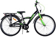 Volare Thombike Children's Bicycle - Boys - 24 inch - Green Black - 3 gears