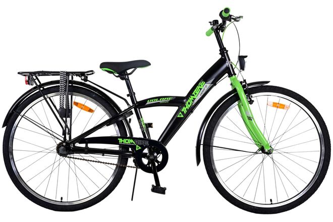 Volare Thombike Children's Bicycle - Boys - 26 inch - Black Green - 3 gears