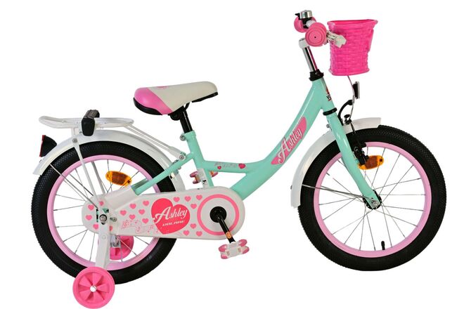 Volare Ashley Children's Bicycle - Girls - 16 inch - Green