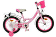 Volare Ashley Children's Bicycle - Girls - 16 inch - Pink