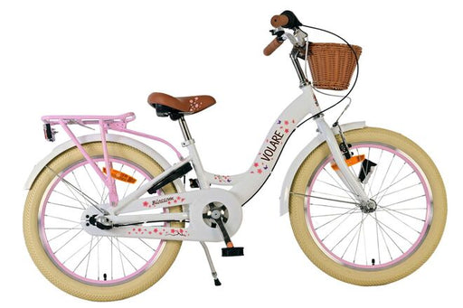 Volare Blossom Children's Bicycle - Girls - 20 inch - White - Nexus 3 gears