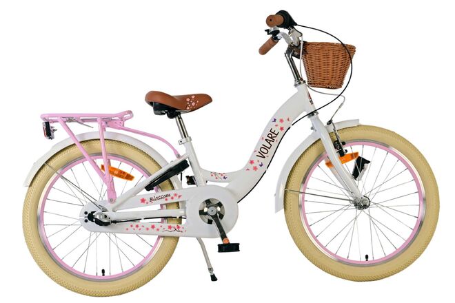 Volare Blossom Children's Bicycle - Girls - 20 inch - White - Nexus 3 gears