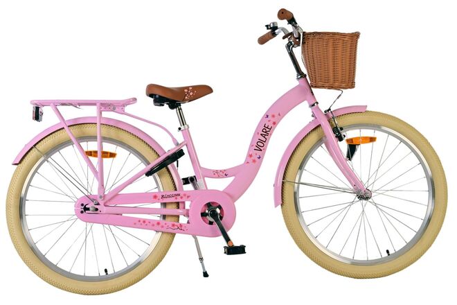 Volare Blossom Children's Bicycle - Girls - 24 inch - Pink