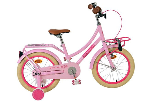Volare Excellent Children's Bicycle - Girls - 16 inch - Pink