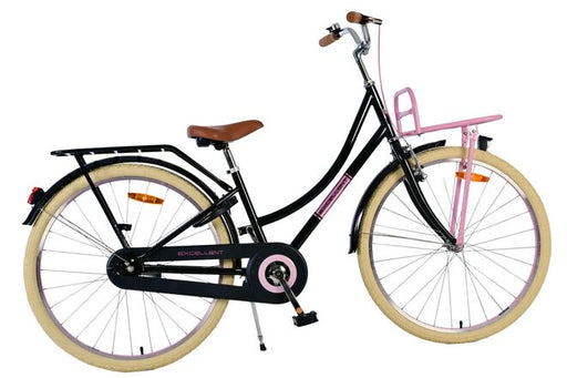 Volare Excellent Children's Bicycle - Girls - 26 inch - Black