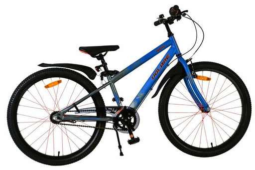 Volare Rocky Children's Bicycle - 24 inch - Blue - Shimano Nexus 3 gears