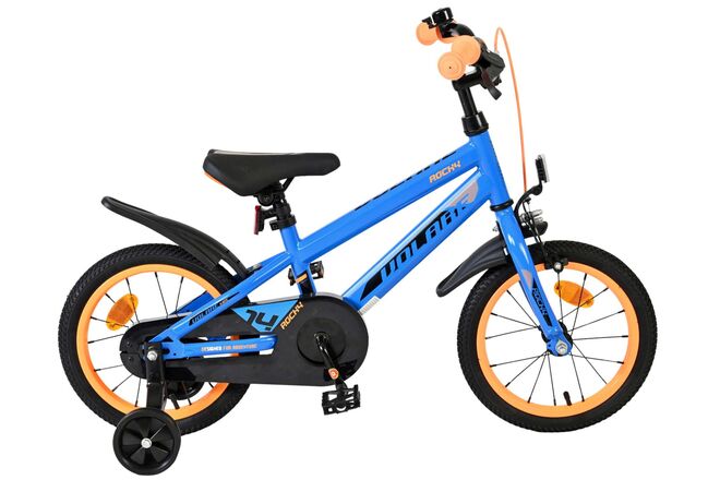 Volare Rocky Children's Bicycle - Boys - 14 inch - Blue
