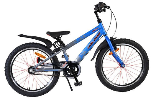 Volare Rocky Children's Bike - 20 inch - 3 speed - Blue/Gray