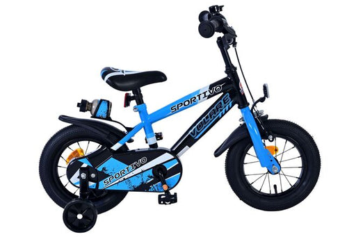 Volare Sportivo Children's Bicycle - Boys - 12 inch - Blue Black
