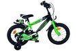 Volare Sportivo Children's Bicycle - Boys - 14 inch - Green Black - Two Hand Brakes