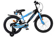 Volare Sportivo Children's Bicycle - Boys - 18 inch - Blue Black - Two Hand Brakes