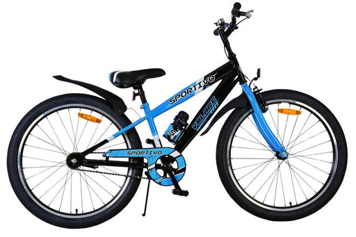Volare Sportivo Children's Bicycle - Boys - 24 inch - Black Blue