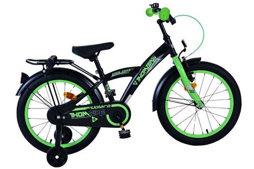 Volare Thombike Children's Bicycle - Boys - 18 inch - Black Green