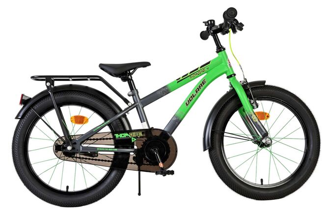 Volare Thombike Children's Bicycle - Boys - 18 inch - Green Gray