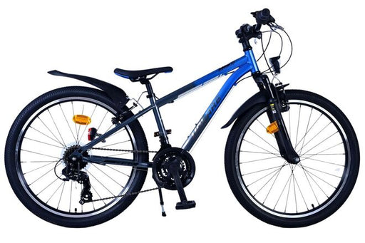 Volare XC Race Children's Bicycle - 24 inch - 21 speed - Blue/Gray