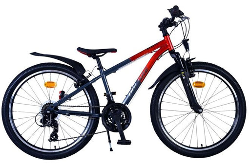 Volare XC Race Children's Bicycle - 24 inch - 21 speed - Red/Gray