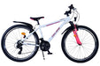 Volare XC Race Children's Bicycle - 26 inch - 21 speed - White Pink