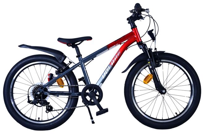 Volare XC Race Children's Bicycle - 20 inch - 7 speed - Red/Gray