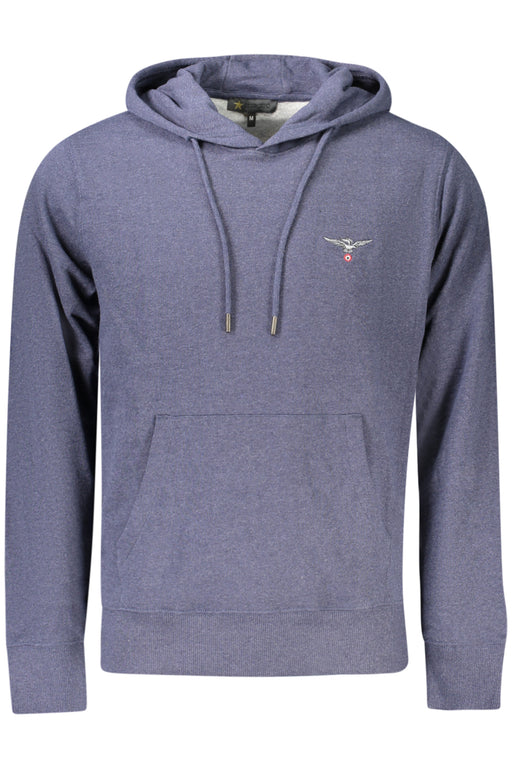 Military Academy Mens Blue Zip-Up Sweatshirt