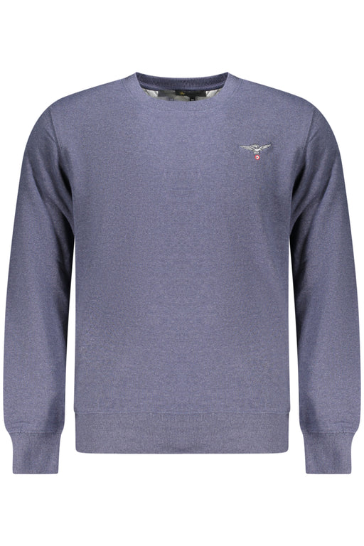 Military Academy Mens Blue Zip-Up Sweatshirt