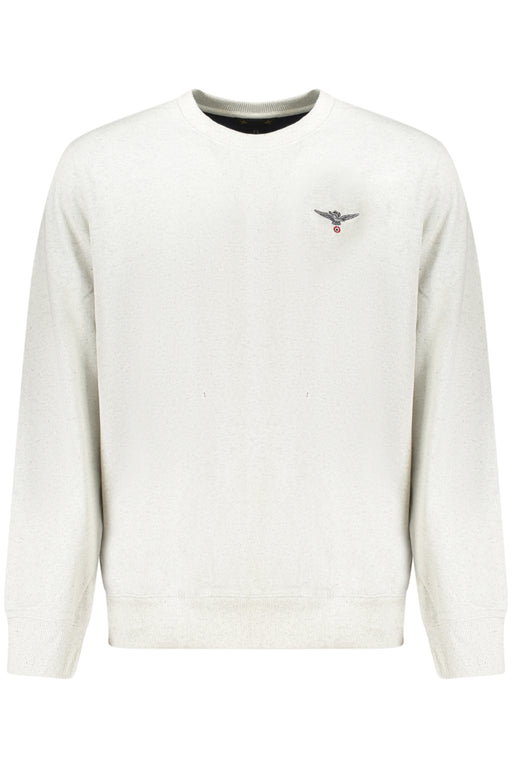 Military Academy Mens Zip-Up Sweatshirt, Grey