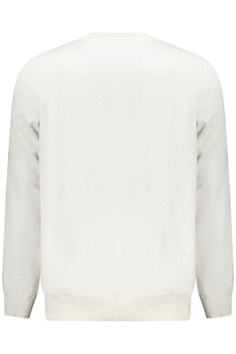 Military Academy Mens Zip-Up Sweatshirt, Grey