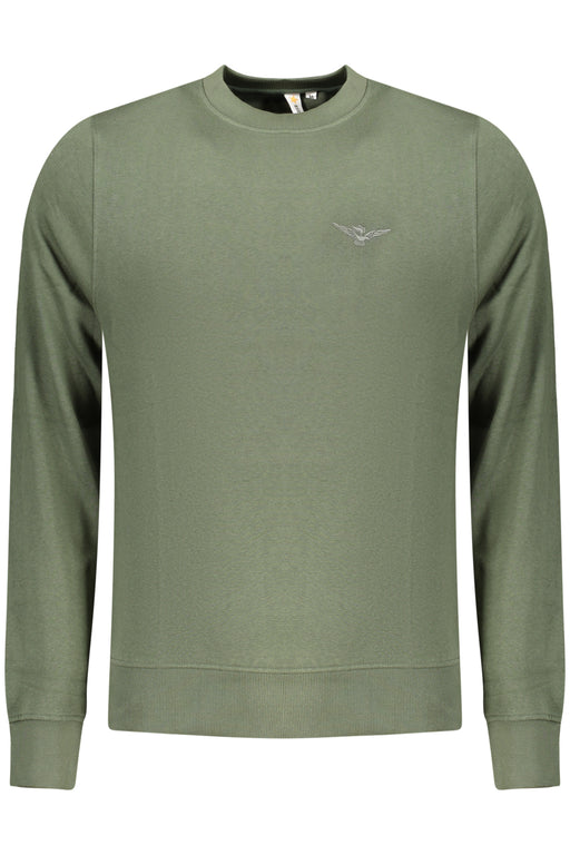Military Academy Mens Zip-Up Sweatshirt, Green