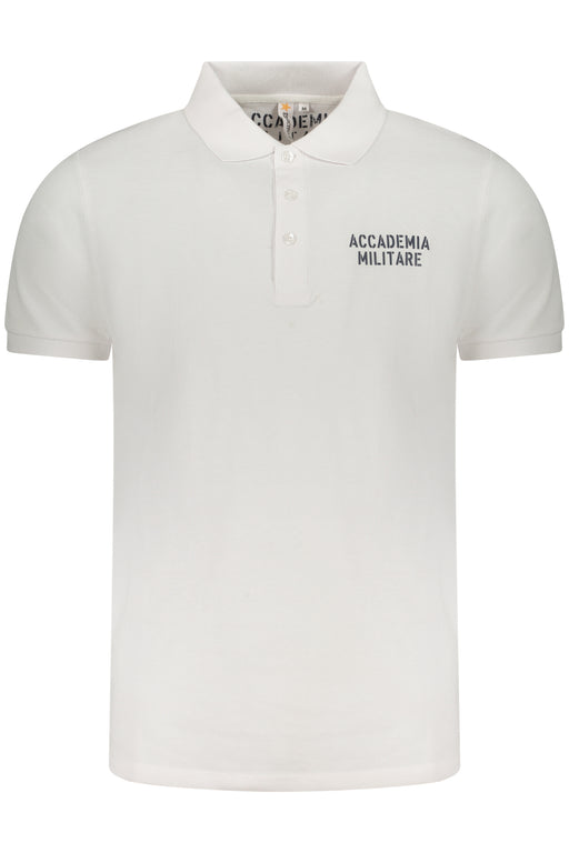 Military Academy Mens Short Sleeve Polo White