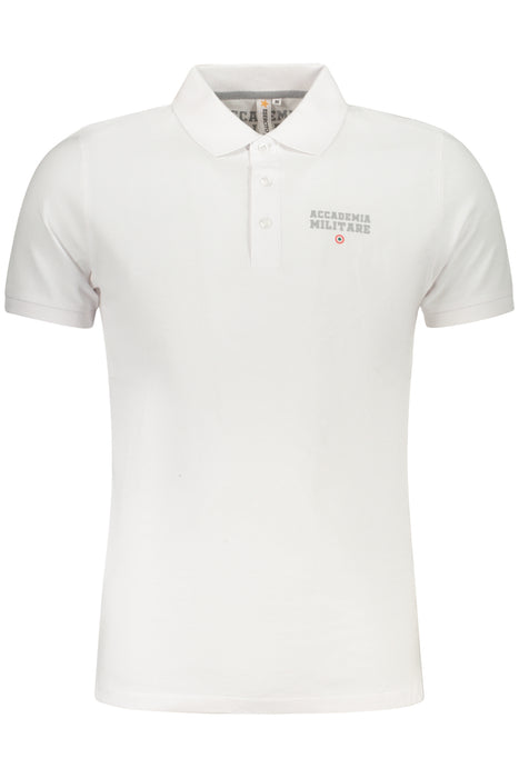 Military Academy Mens Short Sleeve Polo White