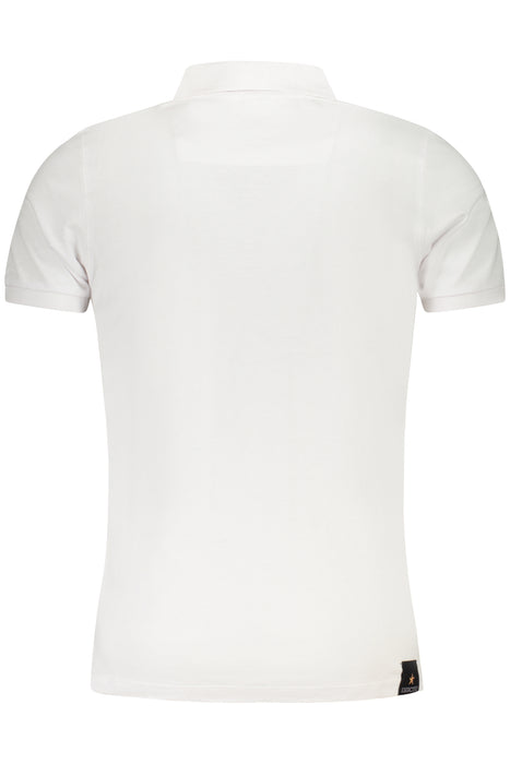 Military Academy Mens Short Sleeve Polo White