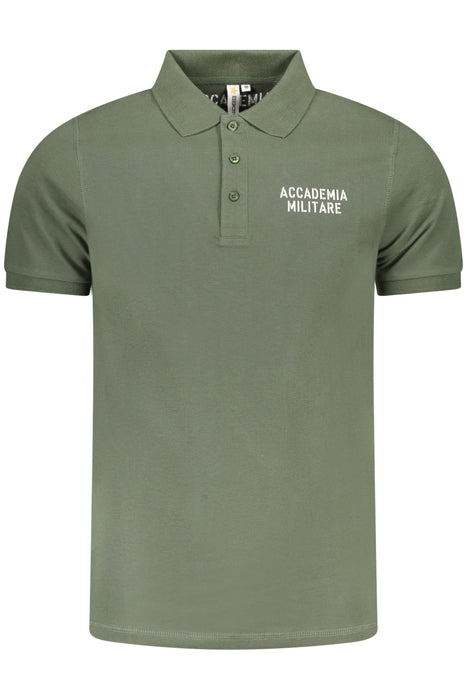 Military Academy Mens Short Sleeve Polo Green