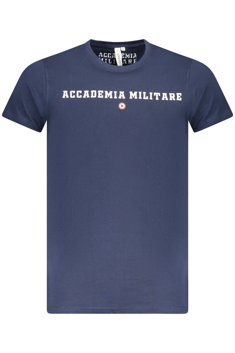 Military Academy Mens Short Sleeve T-Shirt Blue