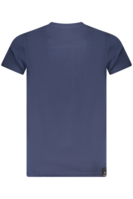 Military Academy Mens Short Sleeve T-Shirt Blue