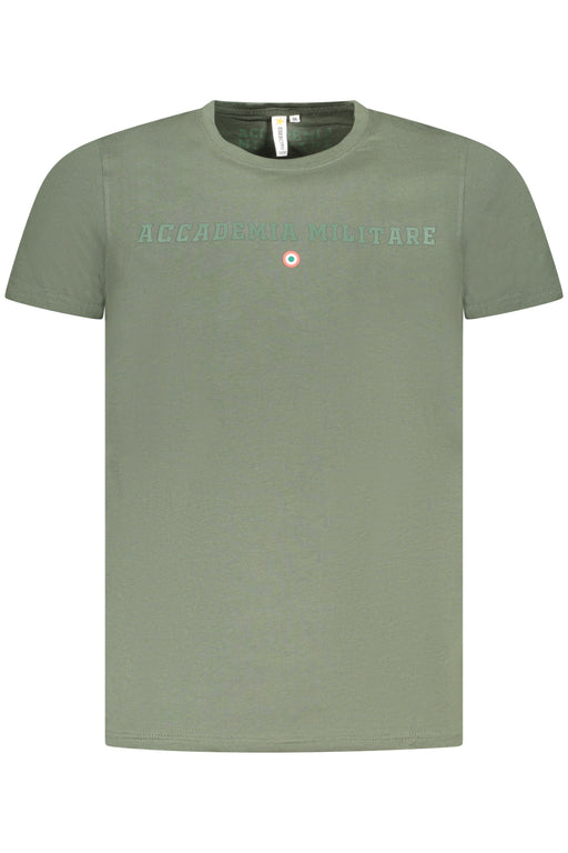 Military Academy Short Sleeve T-Shirt Men Green
