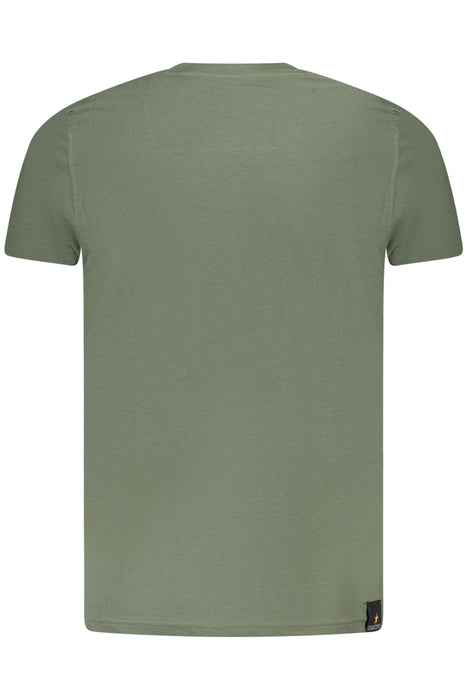 Military Academy Short Sleeve T-Shirt Men Green