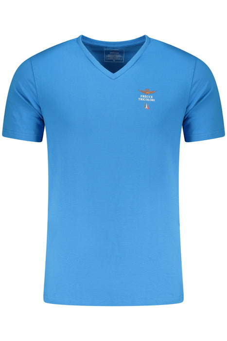 Aeronautica Militare Mens Light Blue Outerwear T-Shirt
