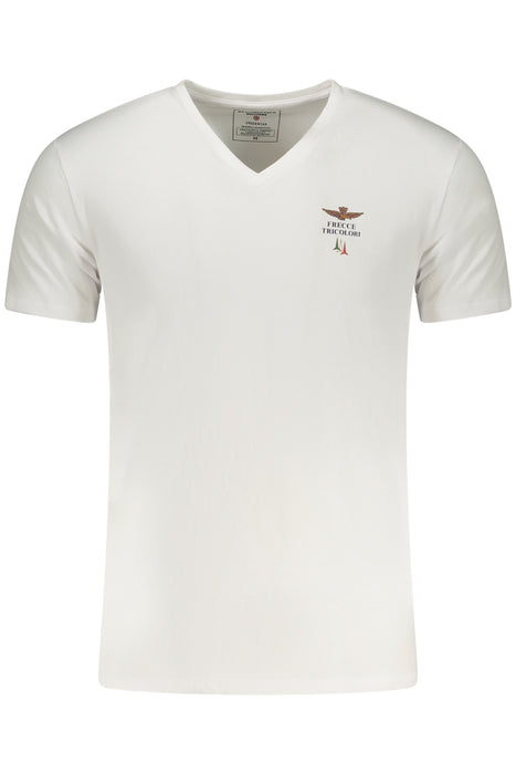 Aeronautica Militare Mens White Outdoor T-Shirt