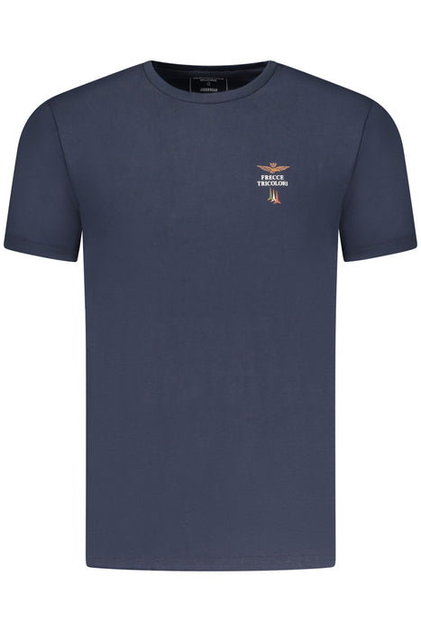 Aeronautica Militare Mens Blue Outerwear T-Shirt